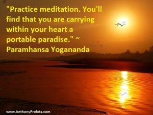 | Anthony Profeta Meditation - Vero Beach, FL - Bring well-being to your body, mind and soul