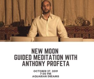 New Moon Guided Meditation - with Anthony Profeta @ Aquarian Dreams | Indialantic | FL | United States