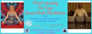 Heart-Opening Yin Yoga Sound Bath Meditation @ Breathe Salt & Yoga | Jupiter | FL | United States