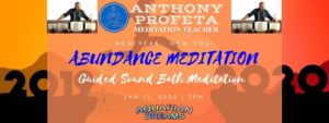 Abundance Meditation 2020: Guided Sound Bath @ Aquarian Dreams | Indialantic | FL | United States