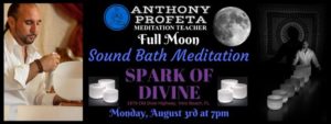 Full Moon SOUND BATH Meditation @ Spark of Divine, LLC | Vero Beach | FL | United States