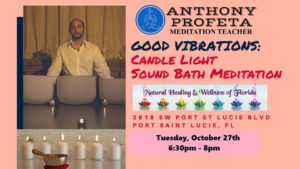 GOOD VIBRATIONS:Candle Light Sound Bath Meditation