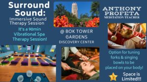 SURROUND SOUND: Immersive Sound Therapy Experience @ Bok Tower Gardens